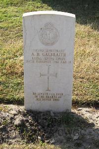 Ismailia War Memorial Cemetery - Galbraith, Alfred Hugh
